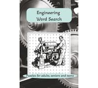 Engineering Word Search: Engineering Word Search Puzzle Book: over 50+ easy to read Word search puzzles about engineers, engineering, and mechanics, ... Thoughtful Gift for Holidays and Leisure Time