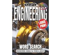 Engineering Word Search Puzzle Book: Word Searches with Easy to Read, Large Print about Engineering, Civil, Mechanical, Electrical, Construction and ... | 110 pages | 55 Puzzles | More Fun than CAD!