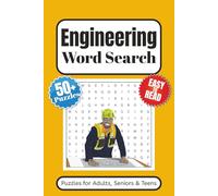 Engineering Word Search Puzzle Book: Word Searches with Easy to Read Print About Engineering, Building, Construction and More | 6x9 inches 110 pages | ... … Gift for vacations, Holidays and Free Times
