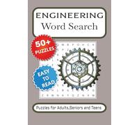 Engineering Word Search Puzzle Book: Word Searches with Easy to Read Print about Engineering, Computer, Construction and More | 6x9 inches, 110 pages ... Gift for Vacations, Holidays and Free Times