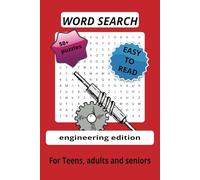 Engineering word search puzzle book: Word searches with easy to read print about engineering, mechanic's and more | 6x9 inches, 110 pages | 50+ puzzles... gifts for vacations, holidays and free time