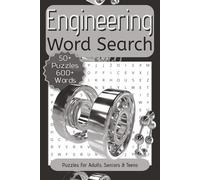 Engineering Word Search: Word Searches about Engineering, Mechanical, Chemical and More. | 6x9 inch, 110 Pages | Puzzles For Adults, Seniors And Teens.
