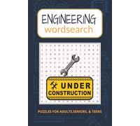 Engineering Wordsearch: Word Searches with Easy to Read Print about Engineering, Expert Engineers and Mechanical & More | 6x9 inches, 110 pages | 50+ ... Gift for Vacations, Holidays and Relaxation..