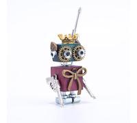 Engineerkiter 3D Metal Puzzle Double Tap Gearge Figure Kit für Erwachsene, 10+Teile 3D Metal Puzzle Figure Mechanical Montage Modell, Adventskalender 2026 Geschenk Ornamente