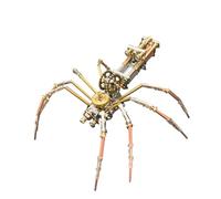 Engineerkiter 3D Metal Puzzle Mechanical Spider Insect Kit For Adults to Build, Steampunk Ornament for Adult Decoration Gift Idea For Collectors Men - 137PCS