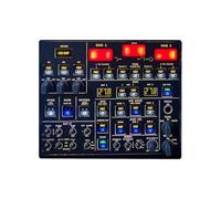 Engineerkiter A107 Flight Controls Panel OVHOverhead Panel for MSFS 2020/2024 (Backlit Edition) - Compatible with Windows Flight Sim Home Cockpit, Plug-and-Play Multi-Function Control Unit