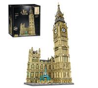 Engineerkiter Big Ben British Landmark Clock Tower Architecture Building Blocks, Modular House Construction Building Set for Adults to Build, 13825 Pieces London Architecture City Skyline