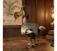 Engineerkiter Dodo Bird Animal Building Sets, Mechanical Bird Natural History Animals Sculpture with Stable Display Design Construction Blocks Gifts for Adult - 167 Pieces