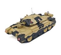 Engineerkiter Remote Control Tank 1/16 2.4G British Crusader RC Tank Model with Sound and Lights, Dual-Speed Modes and Recoil Simulation Military Vehicle for Adults