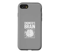 Engineer's Brain Funny Engineering Humor Problem Solver Case for iPhone SE (2020) / 7/8