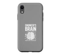 Engineer's Brain Funny Engineering Humor Problem Solver Case for iPhone XR
