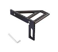 Engineers Miters Protractors 3D Measuring Tool 45/90 Degree Angles Durability Design for Precise Carpentry and Renovations Woodworking Square Protractors