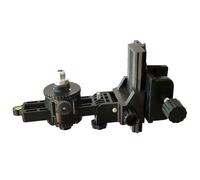 Engineers Rotating Levels Mount with Millimeter Fine Tuning and Antislip Grip for Carpentry and Plumbing Applications Accuracy Tiny Leveling Tool