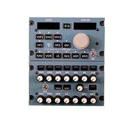 ENGINEMECH Flight Simulator Panel - A111 A32X/A33X/A35X RMP-ACP Panel for MSFS 2020/2024 & X-Plane - Compatible with FENIX, FBW, INibuild & Toliss - Windows Flight Sim Home Cockpit