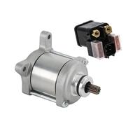 Engines For CRF450R CRF450RX 2019-2023 Electric Starter Motor & Solenoid Relay 35851-MKE-A11 31200-MKE-A71 Motorcycle Engine Parts