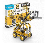 Creative Builder - Tall Crane Machinery Motorized Set Engino Multi 1 Pack