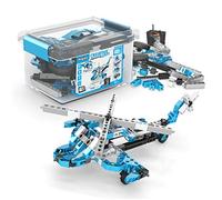 Engino Creative Engineering Kit, 40 Motorized Models for Kids 8+, Bulding Kit, Creative STEM Toys, STEM Projects for Young Inventors, Learning & Education Toys, Gift for Boys & Girls