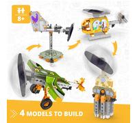 Engino - STEAM Labs Toys - How Solar energy works? | Educational Science Kits for kids | Guided Experiment & Activities kit