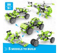 Engino Inventor Mechanics: Beach Buggy with 5 bonus models