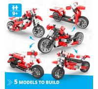 Engino Inventor Mechanics: Custom Bike with 5 bonus models