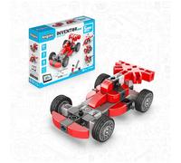 Engino Inventor Mechanics Speed Racer w 5 Models in Red Engino Red