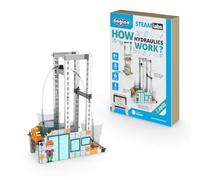 Engino - STEAM Labs Toys - How hydraulics work? | Educational Science Kits for kids | Guided Experiment & Activities kit