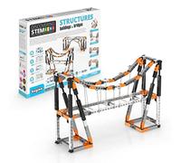 Engino Stem Buildings & Bridges Construction Toy | Engineering Toys for Boys & Girls, Theory & Quiz Book Included, Interactive 3D App, Teaches Problem-Solving Thinking