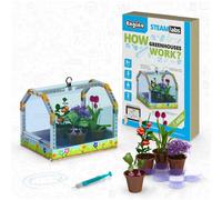 Engino Stem Labs Book How Greenhouses Work Construction Kit