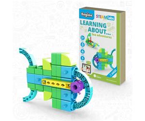 Engino Stem Labs - Learning about sea adventures in Blue | Size: 1 Pack Engino Blue 1 Pack