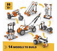 Engino STEM Mechanics: Wheels, Axles & Inclined Planes