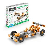 Engino STEM Toys, How Cars Work, 10 Models Building Kit for Kids 9+
