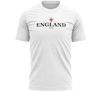 England 1870 T Shirt for Men English Football Tee, L, White