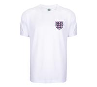 Score Draw England 1970 No 6 Retro Football Shirt White Medium Cotton