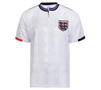 Score Draw Score Draw England Home Shirt 1988/89 S White