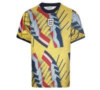 England 1993 Home Retro Goalkeeper Shirt Yellow/Multi X-Large Polyester