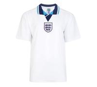 Score Draw England 1996 European Championship Retro Shirt White X-Large Polyester