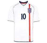 England 2002 No 10 Retro Football shirt