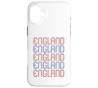 England 2026 Souvenirs English Fans Sport Flag Outdoor White Case for iPhone 16 Plus