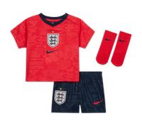 England 2026 Stadium Away Baby/Toddler Nike Football Replica 3-Piece Kit - Red - Polyester 9-12M