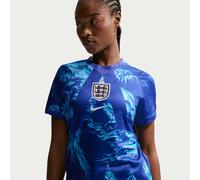 England 2026 Stadium Goalkeeper Women's Nike Dri-FIT Football Replica Short-Sleeve Shirt - Blue - Polyester M (UK 12-14)