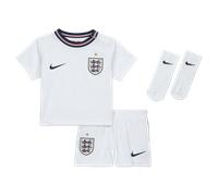 England 2026 Stadium Home Baby/Toddler Nike Football Replica 3-Piece Kit - White - Polyester 18-24M