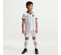 England 2026 Stadium Home Younger Kids' Nike Football Replica 3-Piece Kit - White - Polyester M