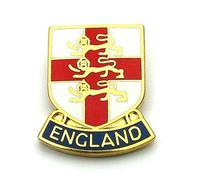 England 3 Lions Shield Lapel Badge - Patriotic Pin Badge, UK Seller