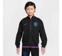 England Academy Pro Away Older Kids' Nike Dri-FIT Football Anthem Jacket - Black - Polyester XS