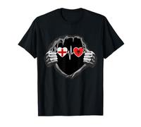 England And Albania Albanian Albania Flag Flags T-Shirt