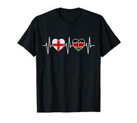 England And Kenya Kenyan Flag Flags T-Shirt