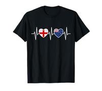 England And New Zealand Flag Flags T-Shirt