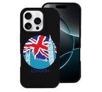 England Big Ben Flag Cell Phone Case Compatible with iPhone 16/16 Plus/16 Pro/16 Pro Max Leather Protective Shell