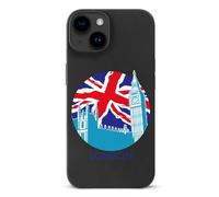 England Big Ben Flag TPU Cell Phone Case Compatible with iPhone 15/15 Plus/15 Pro/15 Pro Max Soft Protective Shell