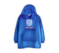 England Boys Blue Football Blanket Hoodie (One Size)